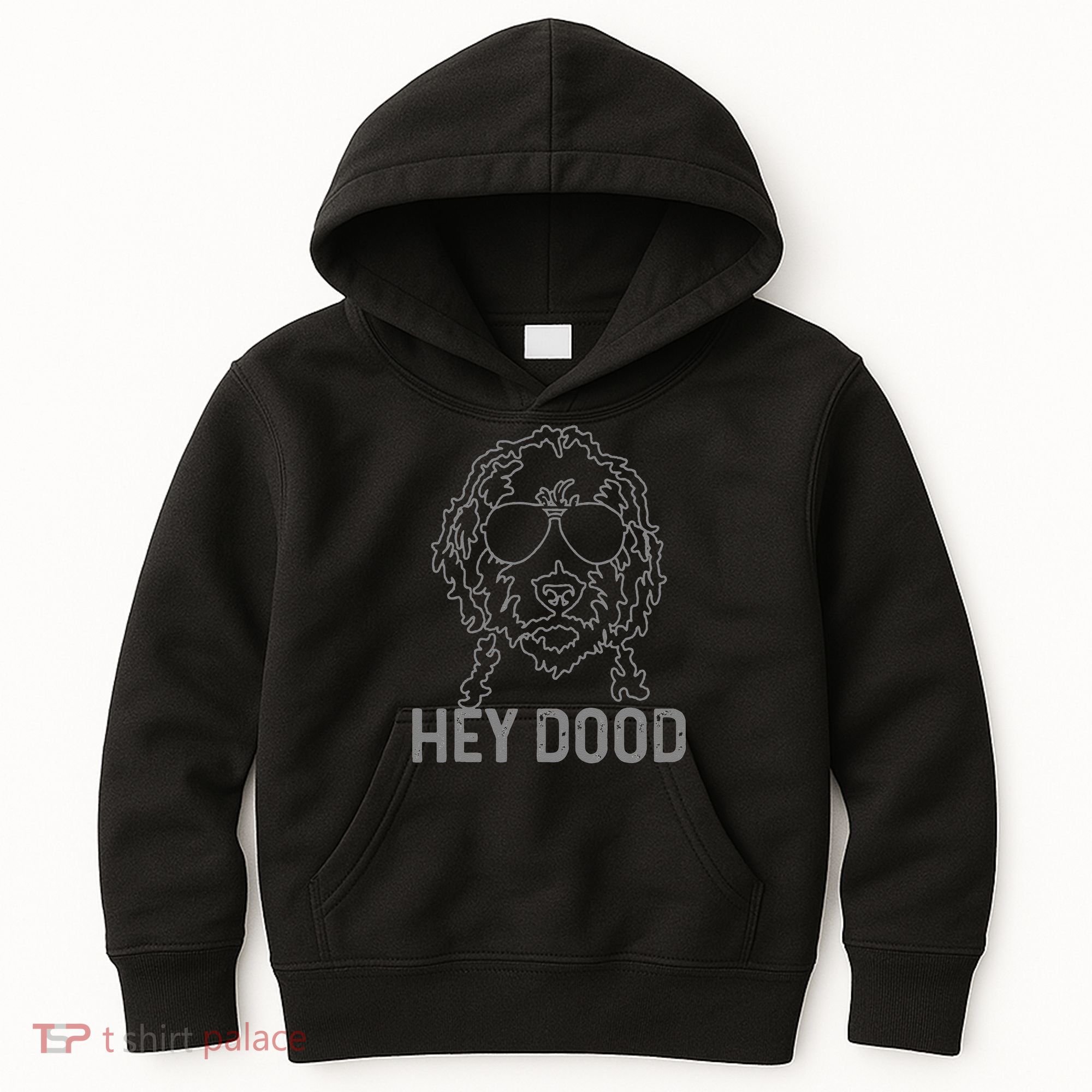 Goldendoodle Hey Dood Funny Labradoodle Golden Doodle Dog Gift Kids Hoodie