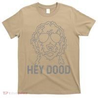 Goldendoodle Hey Dood Funny Labradoodle Golden Doodle Dog Gift T-Shirt thumb 0