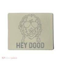 Goldendoodle Hey Dood Funny Labradoodle Golden Doodle Dog Gift Mousepad thumb 0