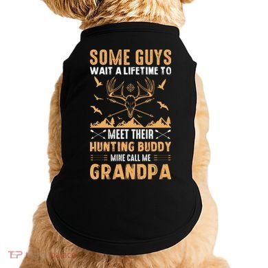 Grandpa Hunting Design Doggie Tank