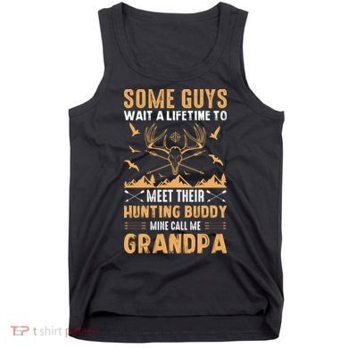 Grandpa Hunting Design Tank Top