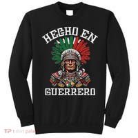 Guerrero Hecho En Guerrero Aztec Warrior Mexico Sweatshirt thumb 0