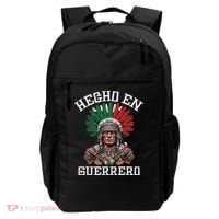 Guerrero Hecho En Guerrero Aztec Warrior Mexico Backpack thumb 0