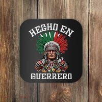 Guerrero Hecho En Guerrero Aztec Warrior Mexico Coaster thumb 0