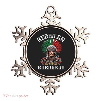 Guerrero Hecho En Guerrero Aztec Warrior Mexico Ornament