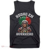 Guerrero Hecho En Guerrero Aztec Warrior Mexico Tank Top thumb 0
