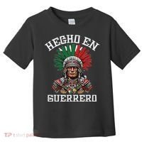 Guerrero Hecho En Guerrero Aztec Warrior Mexico Toddler T-Shirt thumb 0