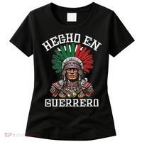 Guerrero Hecho En Guerrero Aztec Warrior Mexico Women's T-Shirt thumb 0