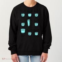 Glass half empty funny meme Psychologist Edition  Women's Sweatshirt thumb 0