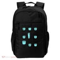 Glass half empty funny meme Psychologist Edition  Backpack thumb 0