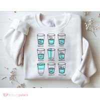 Glass half empty funny meme Psychologist Edition  Sweatshirt thumb 2