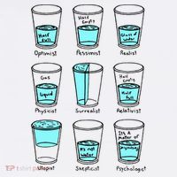 Glass half empty funny meme Psychologist Edition  Bucket Hat thumb 4