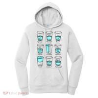 Glass half empty funny meme Psychologist Edition  Women's Hoodie thumb 0