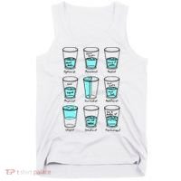 Glass half empty funny meme Psychologist Edition  Tank Top thumb 0