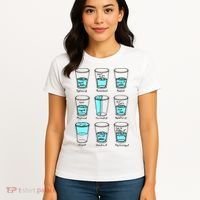 Glass half empty funny meme Psychologist Edition  Women's T-Shirt thumb 4