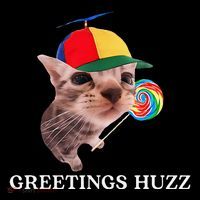 Greetings Huzz Funny Gen Z Gen Alpha Slang Silly Cat Meme Coffee Mug thumb 5