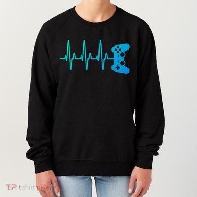 Gamer Heartbeat For Gaming Gift Women's Sweatshirt