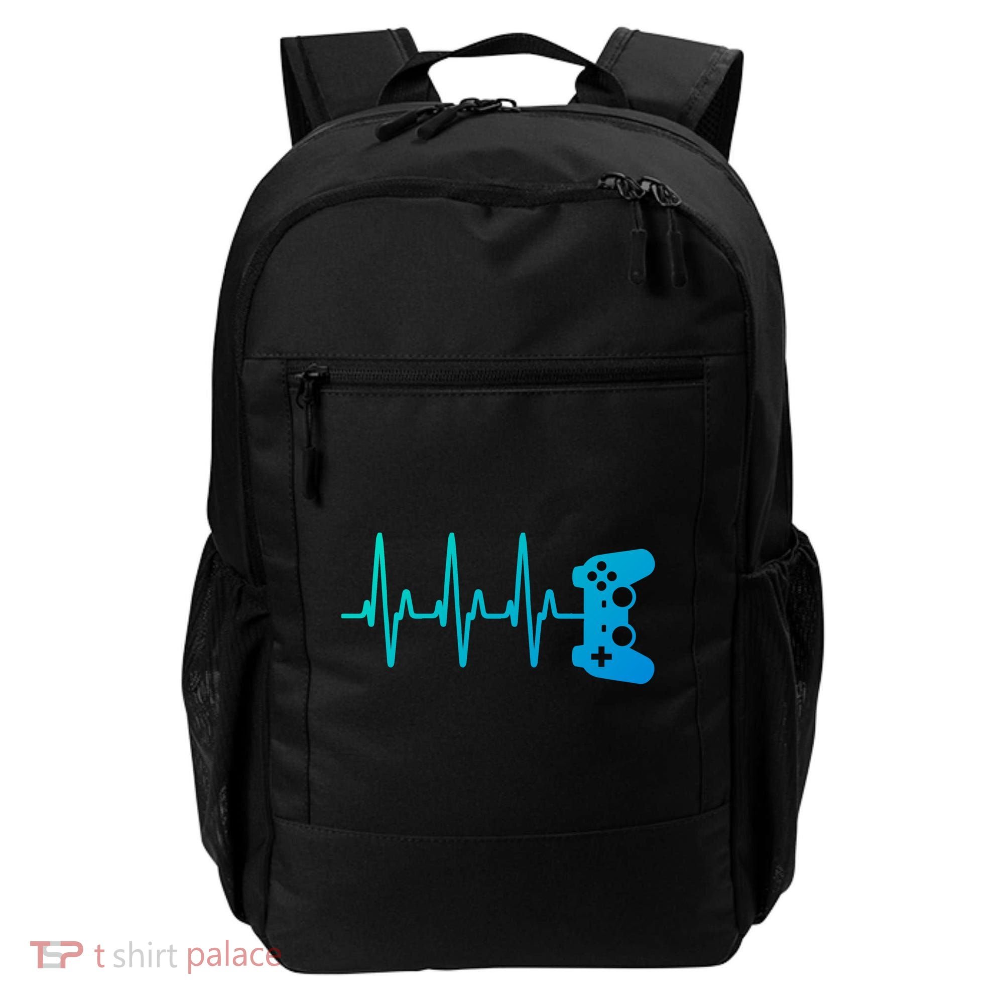 Gamer Heartbeat For Gaming Gift Backpack