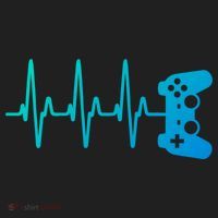 Gamer Heartbeat For Gaming Gift Beanie thumb 2