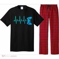 Gamer Heartbeat For Gaming Gift Pajama Set thumb 0