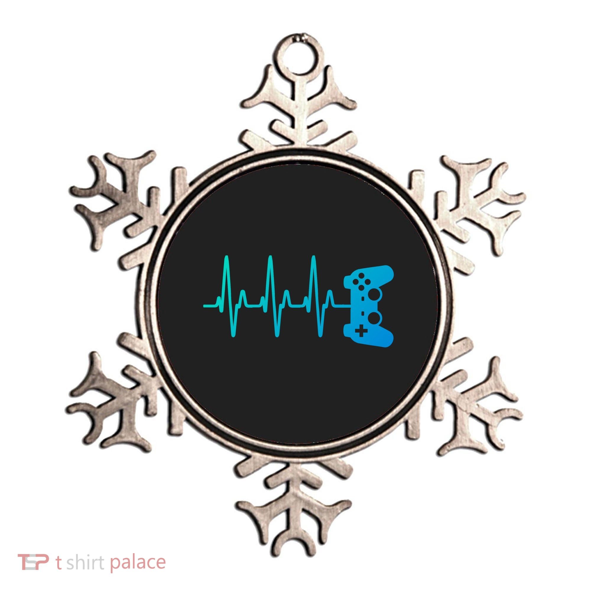 Gamer Heartbeat For Gaming Gift Ornament