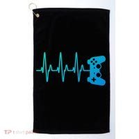 Gamer Heartbeat For Gaming Gift Golf Towel thumb 0