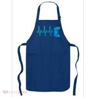 Gamer Heartbeat For Gaming Gift Apron thumb 0