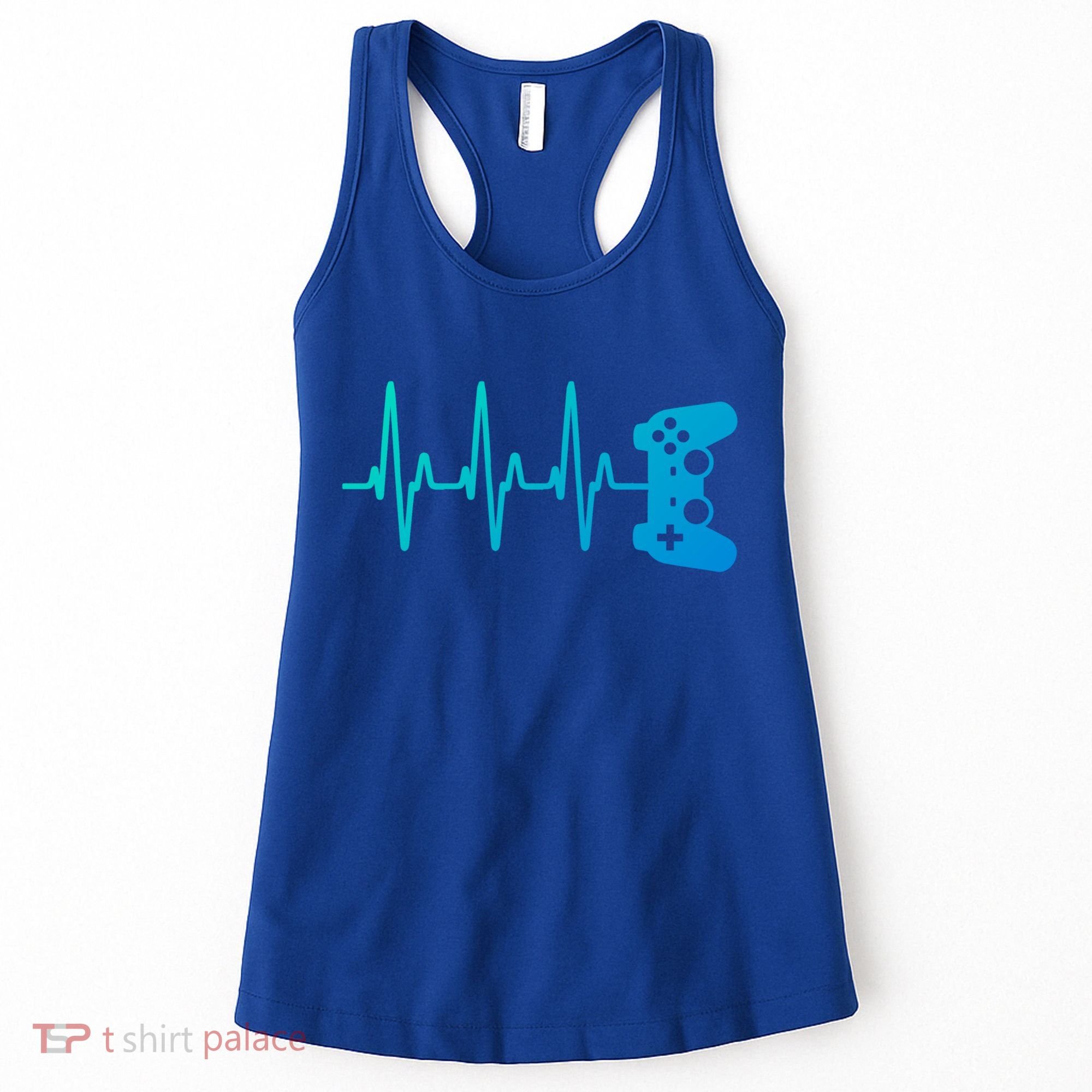Gamer Heartbeat For Gaming Gift Women's Tank Top