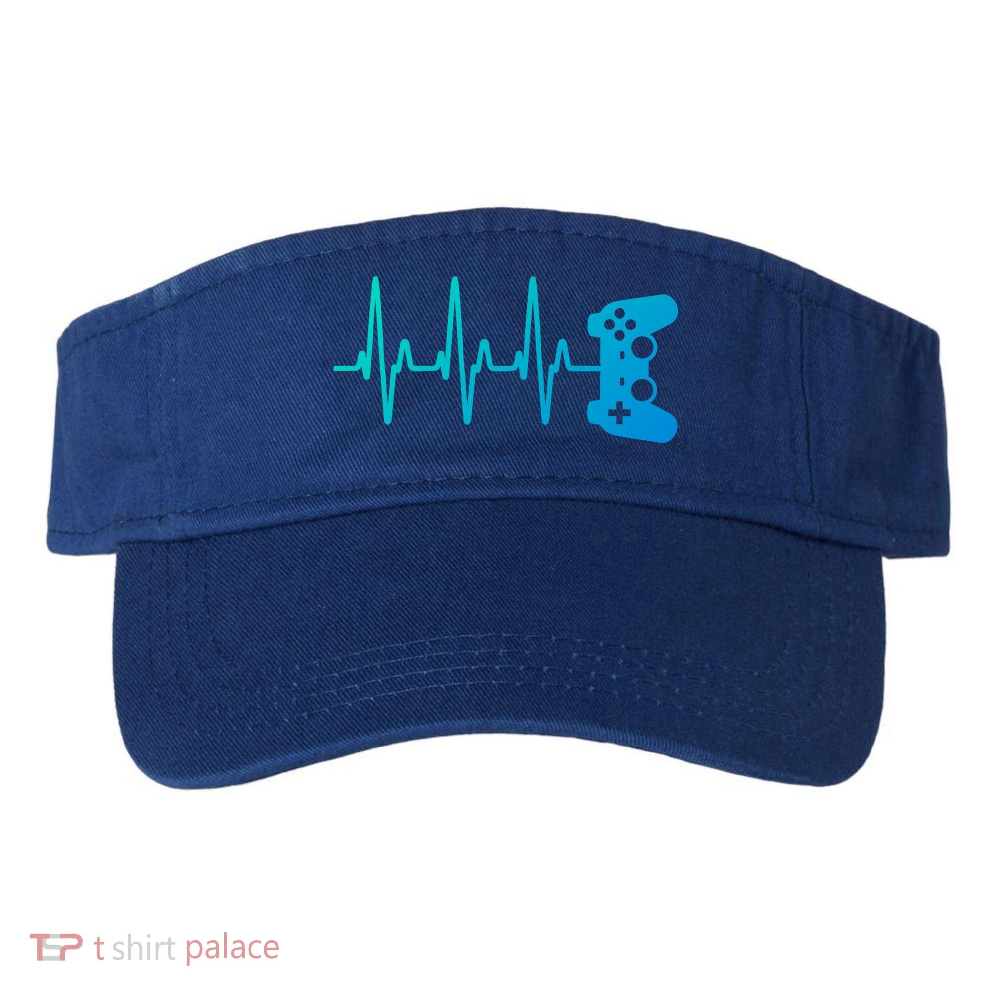 Gamer Heartbeat For Gaming Gift Visor