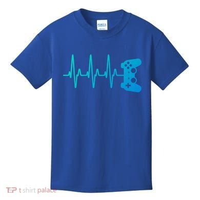 Gamer Heartbeat For Gaming Gift Kids T-Shirt