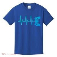 Gamer Heartbeat For Gaming Gift Kids T-Shirt thumb 0