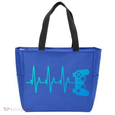 Gamer Heartbeat For Gaming Gift Tote Bag