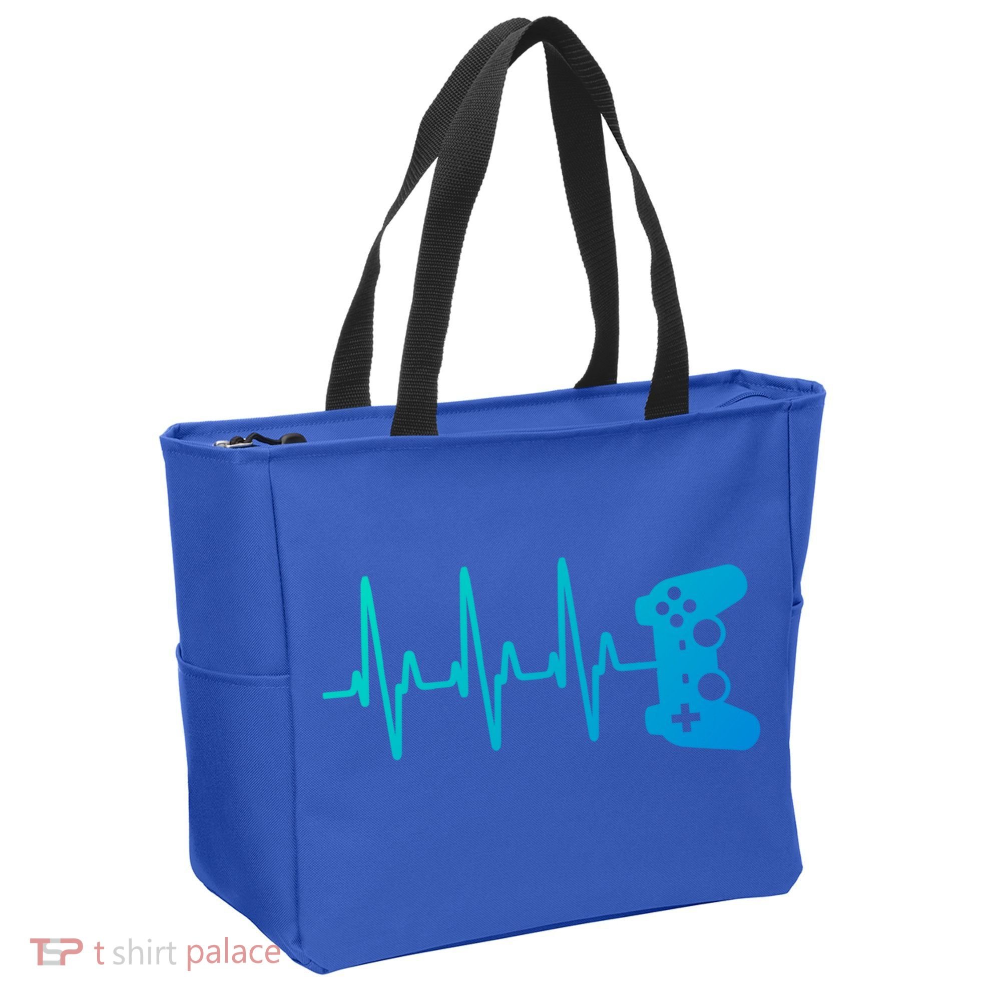 Gamer Heartbeat For Gaming Gift Tote Bag
