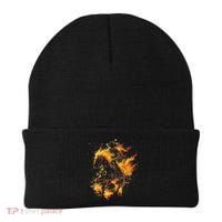 Ghost Horse Flaming Cowboy  Beanie thumb 0