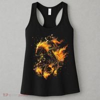 Ghost Horse Flaming Cowboy  Women's Tank Top thumb 3