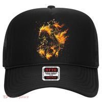 Ghost Horse Flaming Cowboy  Hat thumb 0