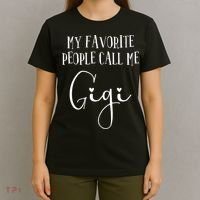 Gigi Heart For Women Grandma Christmas Birthday Mother's Day Gift T-Shirt thumb 4