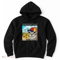 Greetings Huzz Funny Gen Z Gen Alpha Slang Meme Gift Hoodie thumb 0