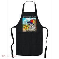 Greetings Huzz Funny Gen Z Gen Alpha Slang Meme Gift Apron thumb 0