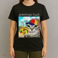Greetings Huzz Funny Gen Z Gen Alpha Slang Meme Gift T-Shirt thumb 4