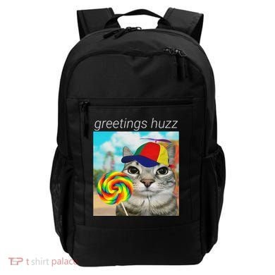 Greetings Huzz Funny Gen Z Gen Alpha Slang Meme Gift Backpack