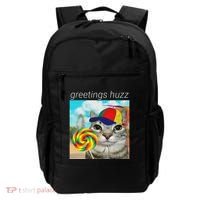 Greetings Huzz Funny Gen Z Gen Alpha Slang Meme Gift Backpack thumb 0