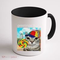 Greetings Huzz Funny Gen Z Gen Alpha Slang Meme Gift Coffee Mug thumb 1
