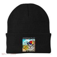 Greetings Huzz Funny Gen Z Gen Alpha Slang Meme Gift Beanie thumb 0