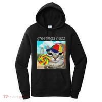 Greetings Huzz Funny Gen Z Gen Alpha Slang Meme Gift Women's Hoodie thumb 0