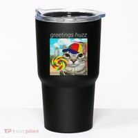 Greetings Huzz Funny Gen Z Gen Alpha Slang Meme Gift Tumbler thumb 0