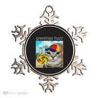 Greetings Huzz Funny Gen Z Gen Alpha Slang Meme Gift Ornament thumb 0