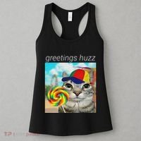 Greetings Huzz Funny Gen Z Gen Alpha Slang Meme Gift Women's Tank Top thumb 3
