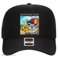Greetings Huzz Funny Gen Z Gen Alpha Slang Meme Gift Hat thumb 0