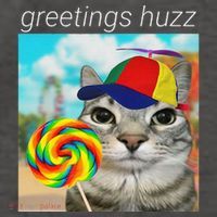 Greetings Huzz Funny Gen Z Gen Alpha Slang Meme Gift Vector Backpack thumb 2